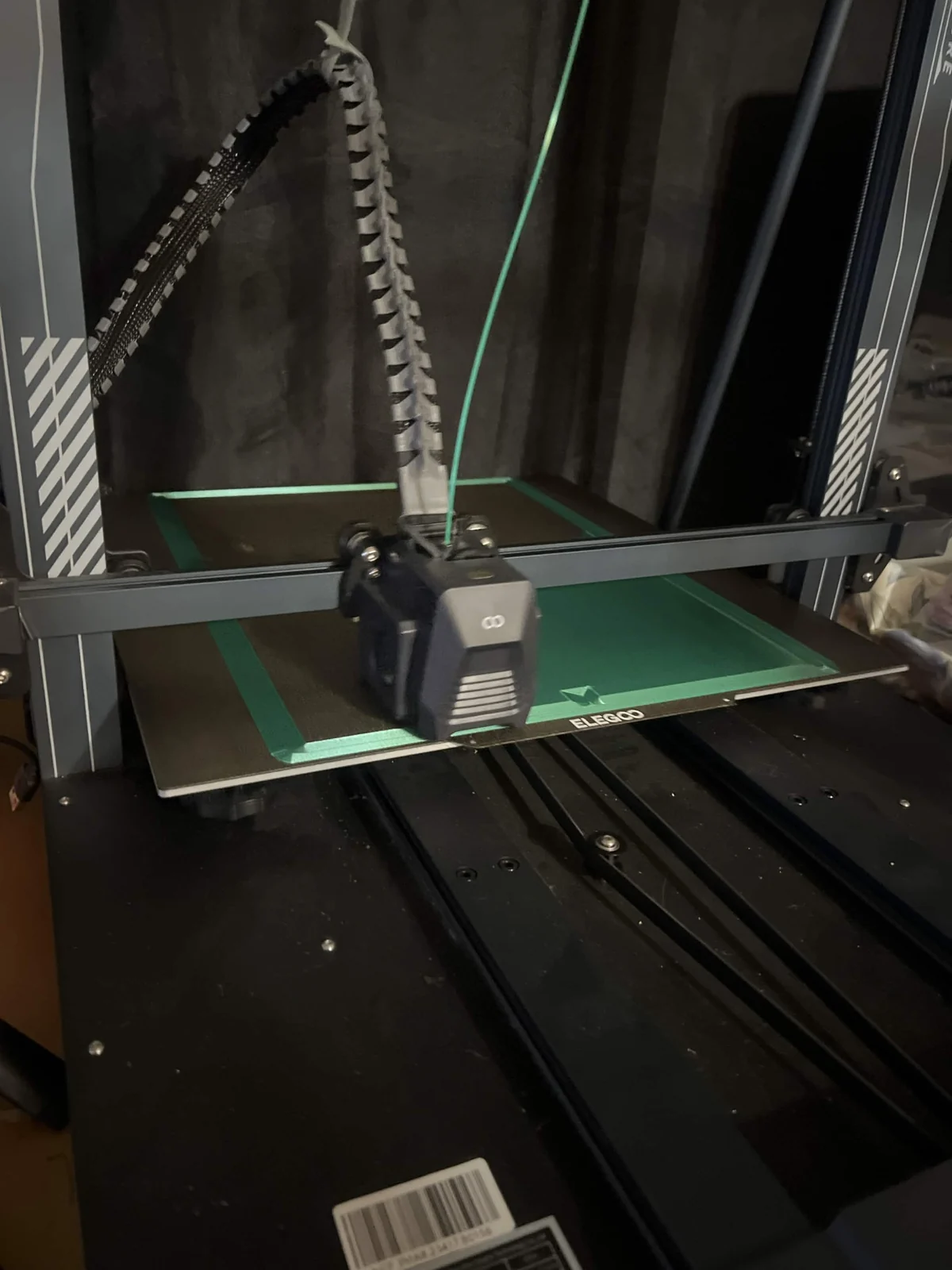 Cadre en cours d’impression 3D
