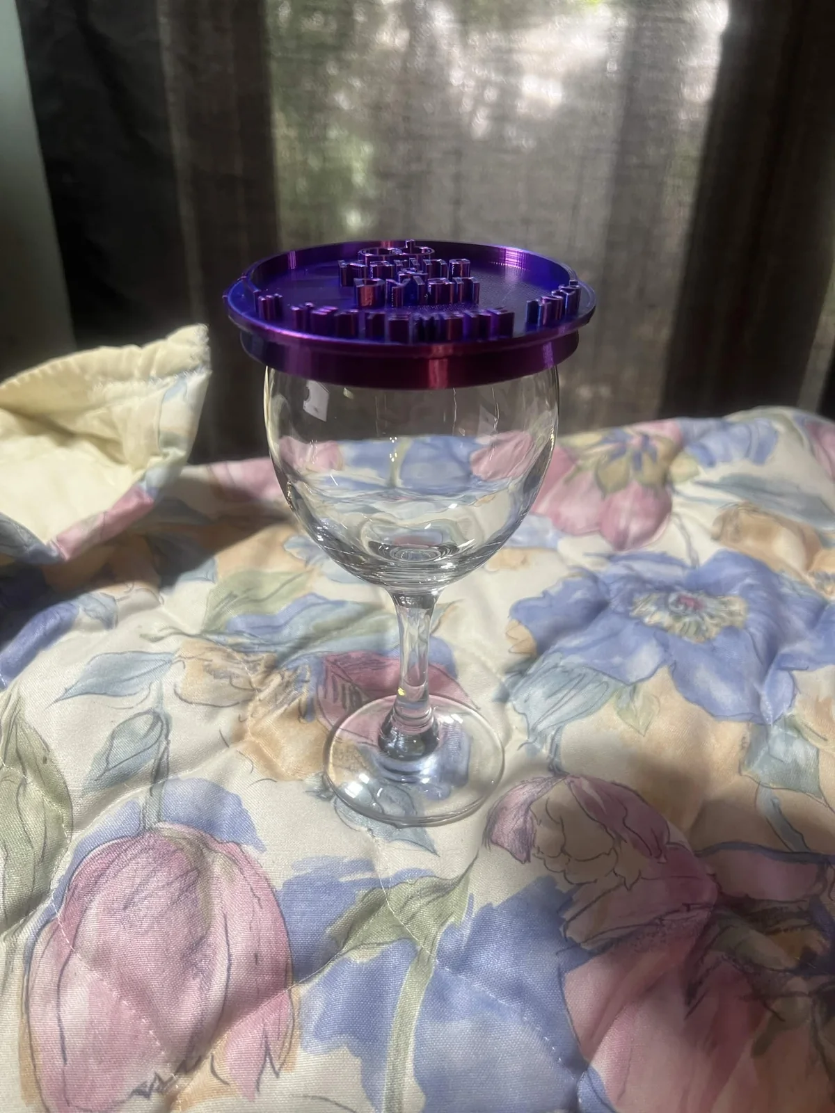 Dessus de verre personnalisé Karine et Dylan