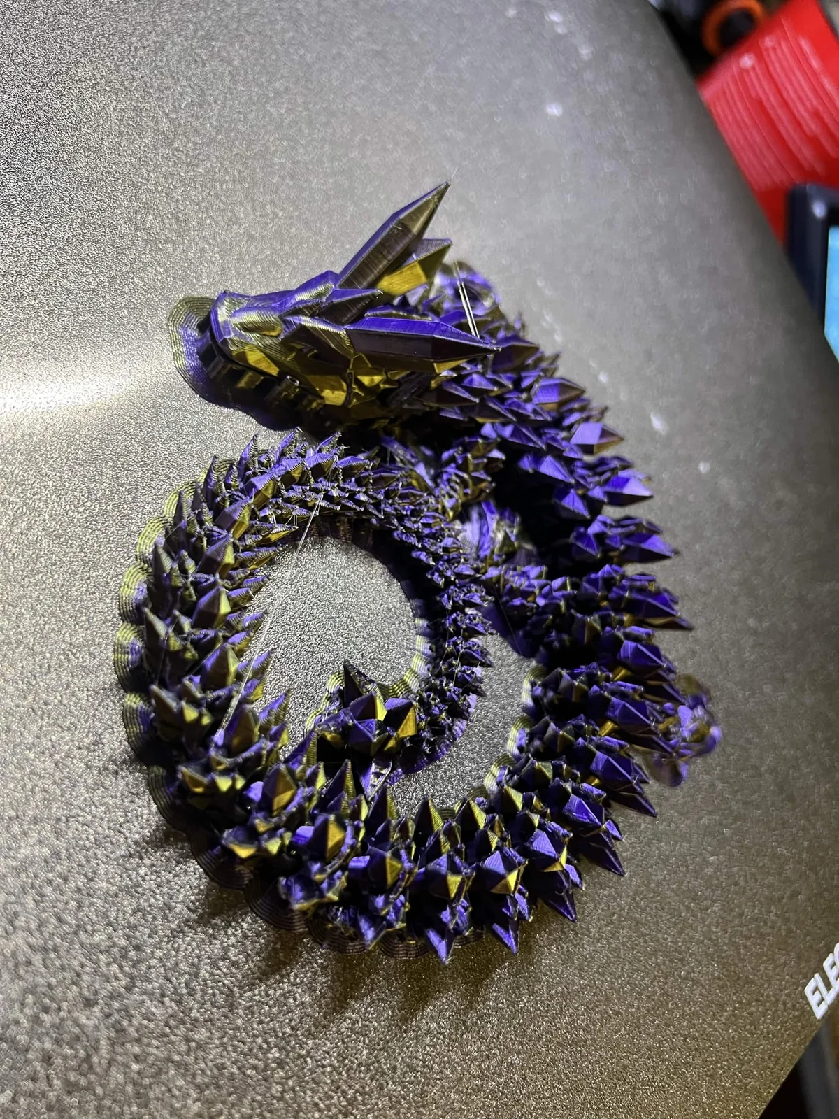 Dragon articulé imprimé en 3D